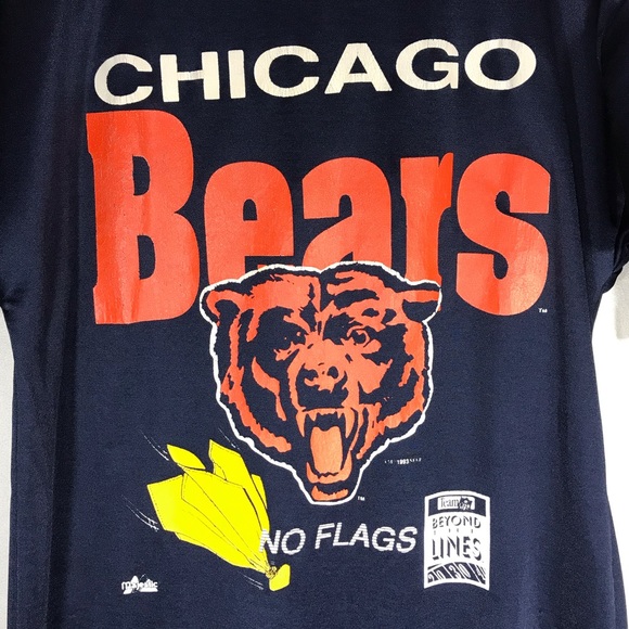 Vintage 1993 Chicago Bears Jersey No Flags - Picture 3 of 5